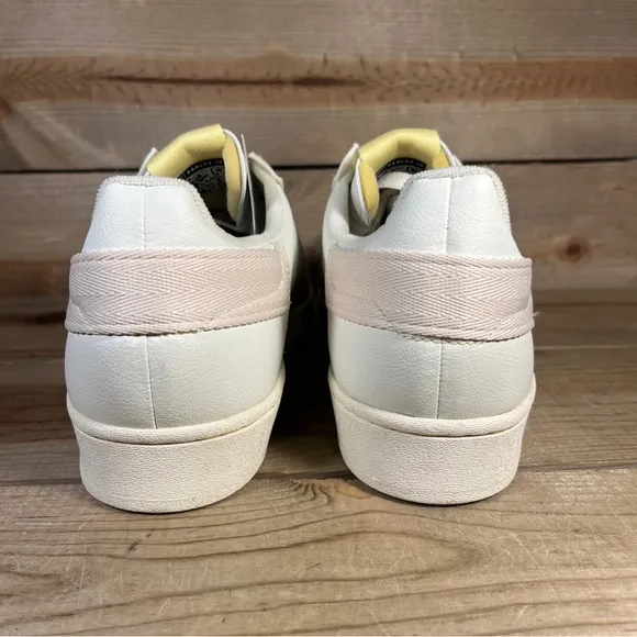 NEW Mens 10 / 11.5 Adidas Superstar x Parley “Off White” Low Top Sneakers GX6970