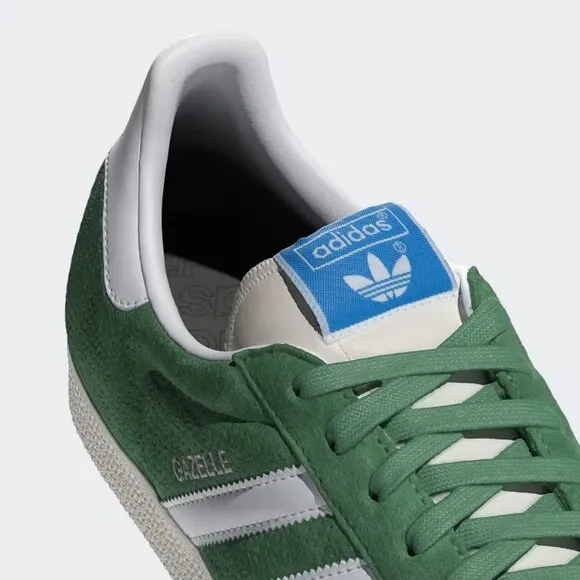 [NEW] Men's adidas Gazelle Shoes 'Green' IG1634