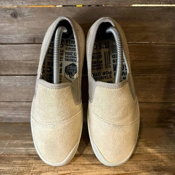 New Mens Keen Eldon Harvest Beige Suede‎ Sneakers Shoes Slip On Walking Size 8 M