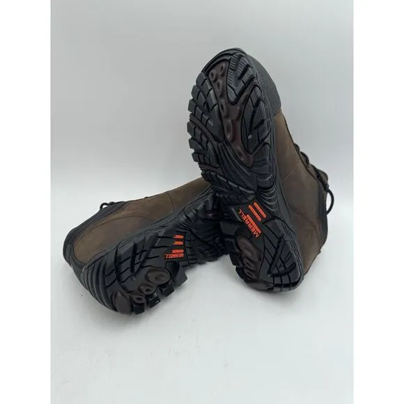 NEW Merrell MOAB ROVER MID WTPF CT Men's Work Boot Brown US Size 8.5 Medium NIB