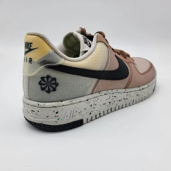 NEW Nike Air Force 1 Crater AF1 Brown Move To Zero Shoes Sneakers