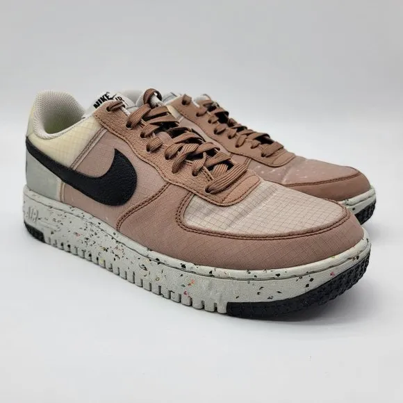 NEW Nike Air Force 1 Crater AF1 Brown Move To Zero Shoes Sneakers
