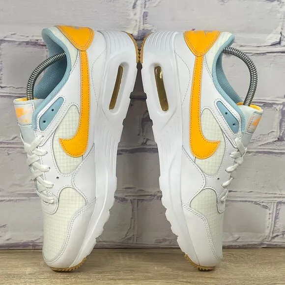 NEW Nike Air Max SC White Laser Orange Men's Size 10 Sneakers FJ3997-100 Shoes