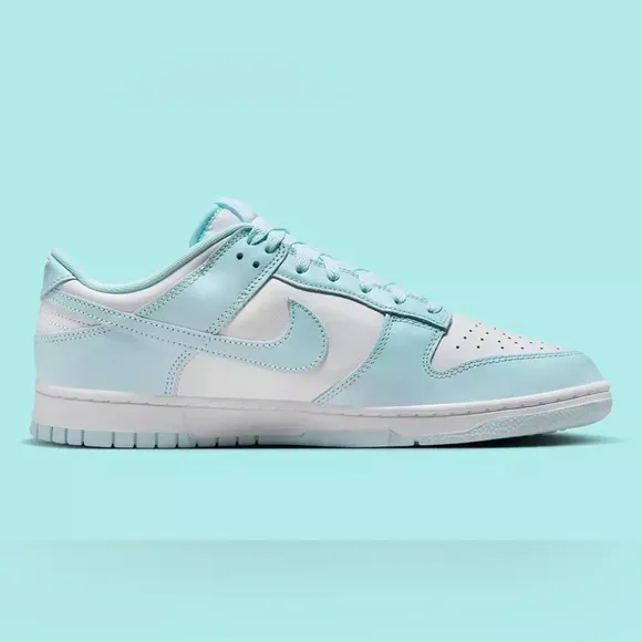 NEW Nike Dunk Low Retro Mens Sneakers Shoes Glacier Blue White DV0833-104 9.5-14