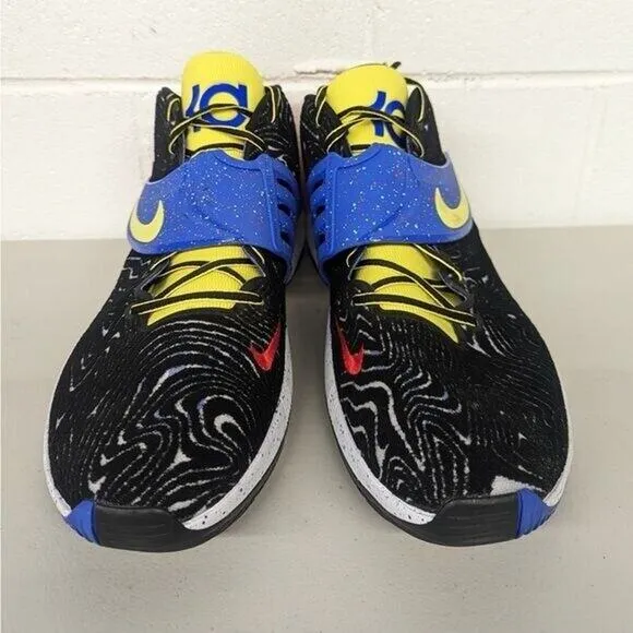 NEW Nike sz 18 basketball sneakers shoes multi cw3935-004 KYRIE black blue