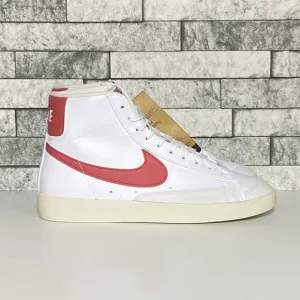 New Nike Womens 9.5 Blazer Mid ‘77 White Sneakers