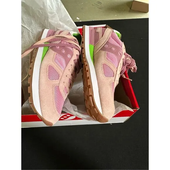 New Saucony Shadow Original Sand Pink Running Shoes Sneakers 8.5