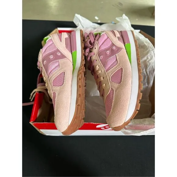 New Saucony Shadow Original Sand Pink Running Shoes Sneakers 8.5