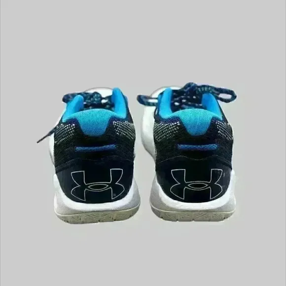 New Under Armour Unisex HOVR Havoc 5 Clone Basketball Shoes 3024979 White/Navy