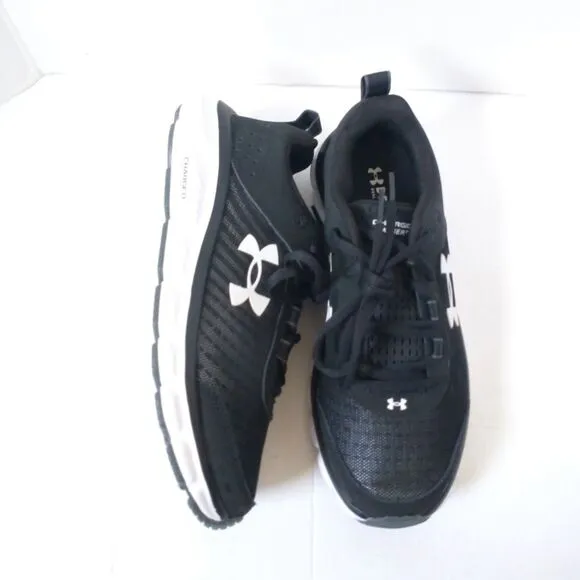 New! UNDER ARMOUR Women's Charged Assert 8 Sneakers Shoes Black Size 6.5 NWOB