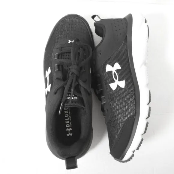 New! UNDER ARMOUR Women's Charged Assert 8 Sneakers Shoes Black Size 6.5 NWOB