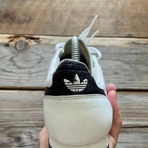 New Vintage Women adidas Rio Grande II 2 White Black Shoes Sneakers