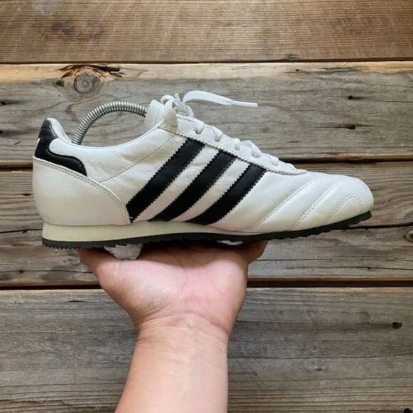 New Vintage Women adidas Rio Grande II 2 White Black Shoes Sneakers