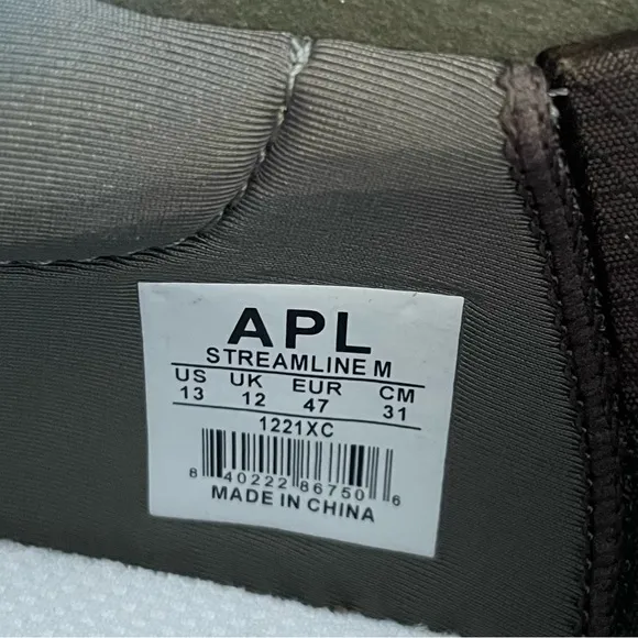 New without box APL Men's Streamline Running shoe Size 13