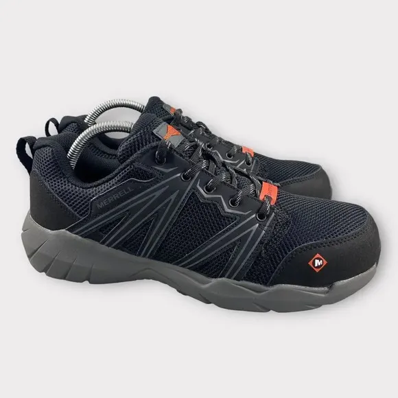 New merrell fullbench Superlite Alloy Toe‎ Shoes Hiking Work Womens 9.5 Lace Up