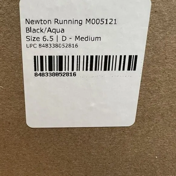 Newton Men's Boco AT 6 Running Shoe Black Size 6.5 M