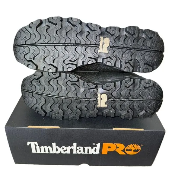 NIB 10.5 Timberland PRO Ridgework Black Waterproof Safety Toe Work Boots