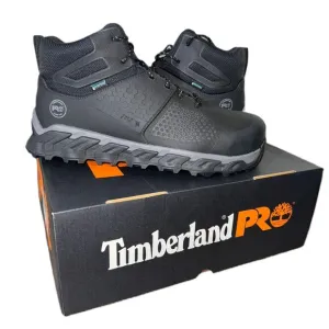 NIB 10.5 Timberland PRO Ridgework Black Waterproof Safety Toe Work Boots