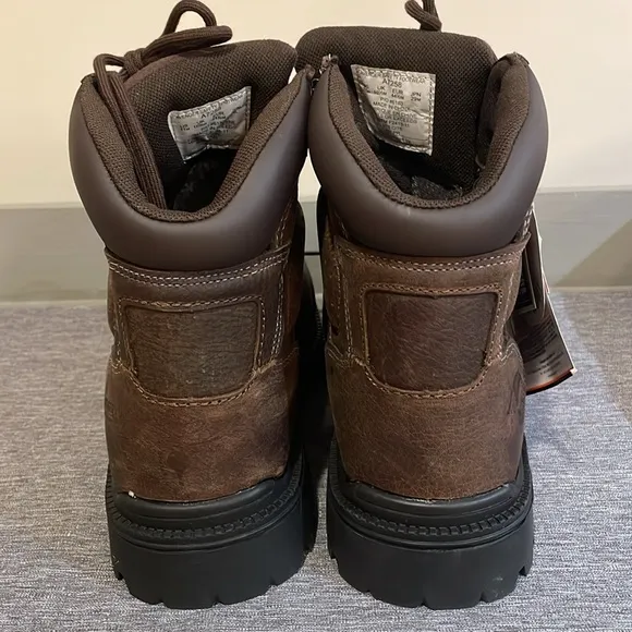 NIB Avenger Steel Toe USA Work boots 7258 Men’s 11 Waterproof Brown Safety