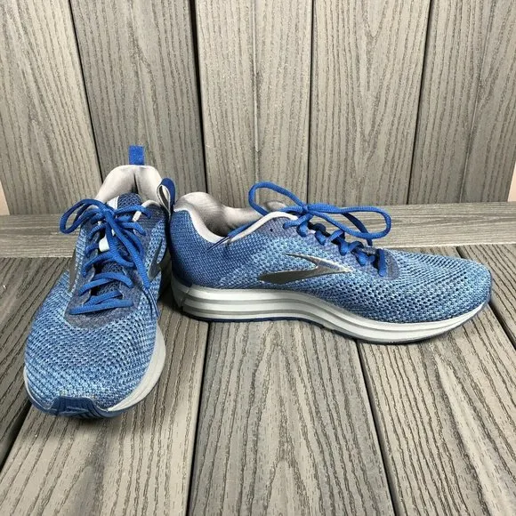 NIB Brooks Mens Transmit 1103061D491 Running Shoes - Deep Blue Gray - Size 10 D