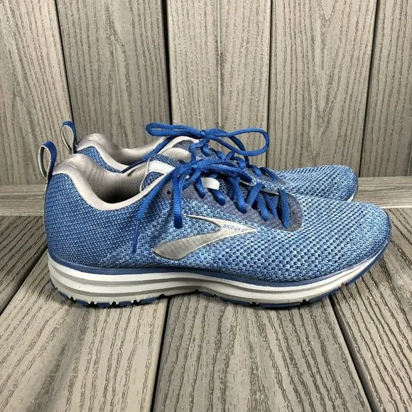 NIB Brooks Mens Transmit 1103061D491 Running Shoes - Deep Blue Gray - Size 10 D