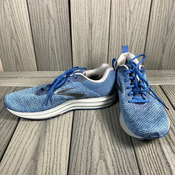 NIB Brooks Mens Transmit 1103061D491 Running Shoes - Deep Blue Gray - Size 10 D