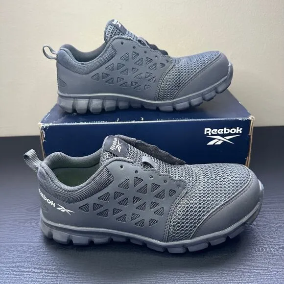 NIB Mens Reebok sublite cushion work steel toe athletic work shoes size 7M