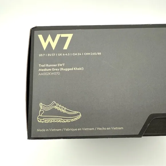 NIB New NWT Allbirds Women's Trail Runners SWT Size 7 Shoes Hike Active Walking