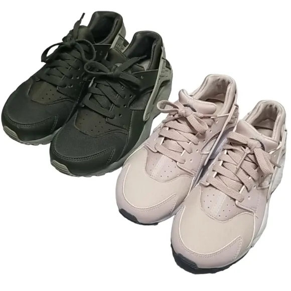 Nike 2 pairs of Huarache sneakers