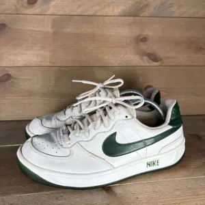 nike ace 83 men size 10.5 shoes white green leather comfort vintage sneakers