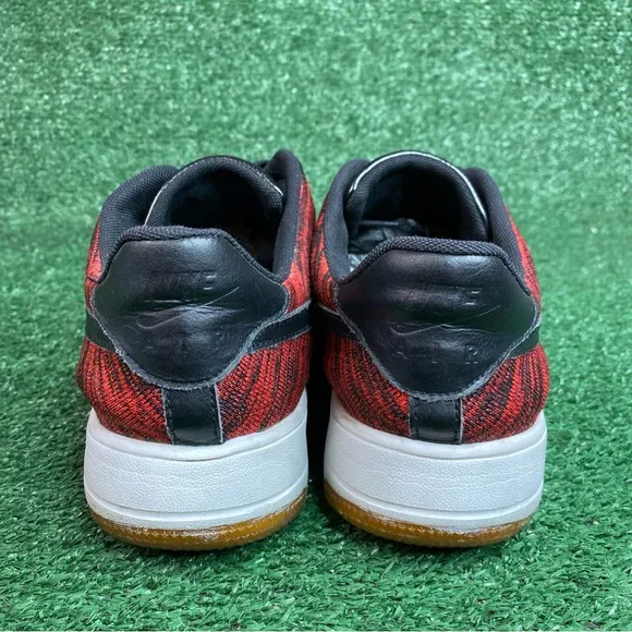 Nike Air Force 1 University Red Ultra Flyknit Low Top Shoes Sneakers Size 11
