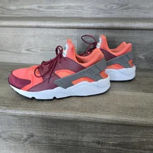 Nike Air Huarache 318429 054 Men's running shoes &quot;Red Coral&quot; Gunsmoke/Team