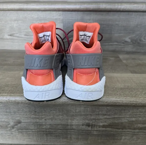 Nike Air Huarache 318429 054 Men's running shoes &quot;Red Coral&quot; Gunsmoke/Team