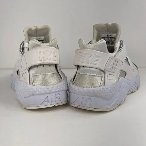Nike Air Huarache Men's Size 8 Premium Snakeskin Triple White 704830-100