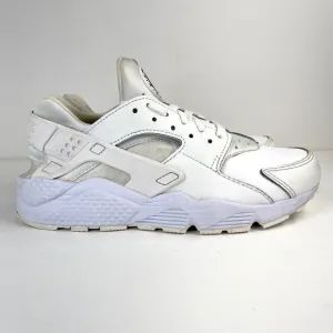 Nike Air Huarache Men's Size 8 Premium Snakeskin Triple White 704830-100