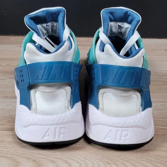 Nike Air Huarache Shoes Mens Size 11.5 Blue White Athletic Running DQ8239-300