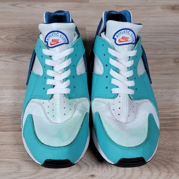 Nike Air Huarache Shoes Mens Size 11.5 Blue White Athletic Running DQ8239-300