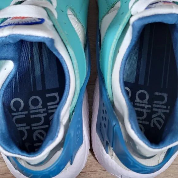 Nike Air Huarache Shoes Mens Size 11.5 Blue White Athletic Running DQ8239-300