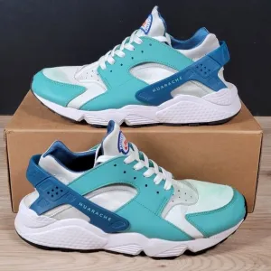 Nike Air Huarache Shoes Mens Size 11.5 Blue White Athletic Running DQ8239-300