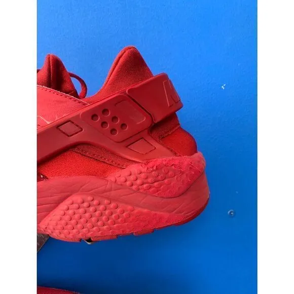 Nike Air Huarache Shoes Mens Sz 13 Triple Red 318429-660 Sneakers Red October