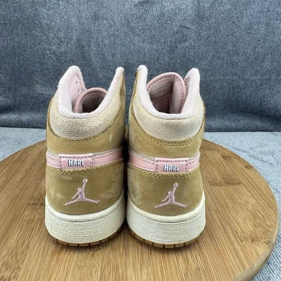 Nike Air Jordan 1 Hare Shoes Girls Size 6Y Wheat Lola Bunny Basketball Sneakers