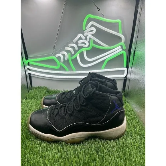 Nike Air Jordan 11 Retro BG Space Jam 378038-003 Youth Size 4Y US Sneakers Shoes