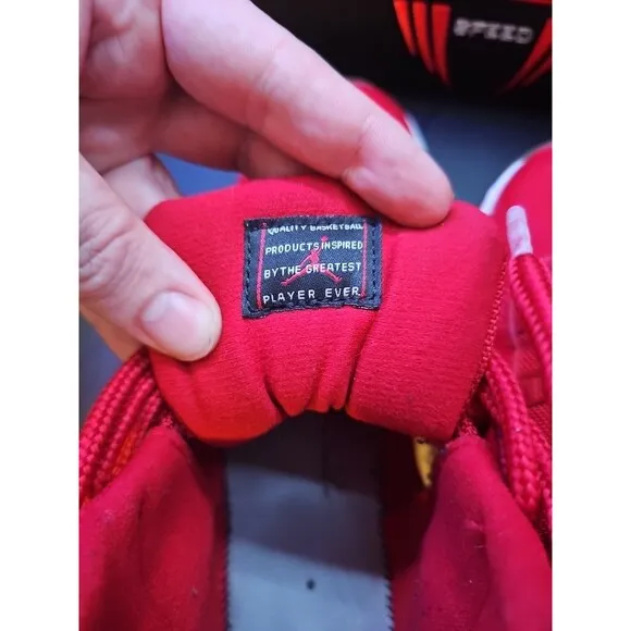 Nike Air Jordan 11 Retro High Win Like '96 Red Men's Shoes Size 11 No Insoles