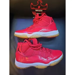 Nike Air Jordan 11 Retro High Win Like '96 Red Men's Shoes Size 11 No Insoles