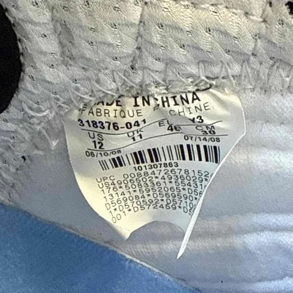 Nike Air Jordan 23 XX3 UNC White Black University Blue Carolina