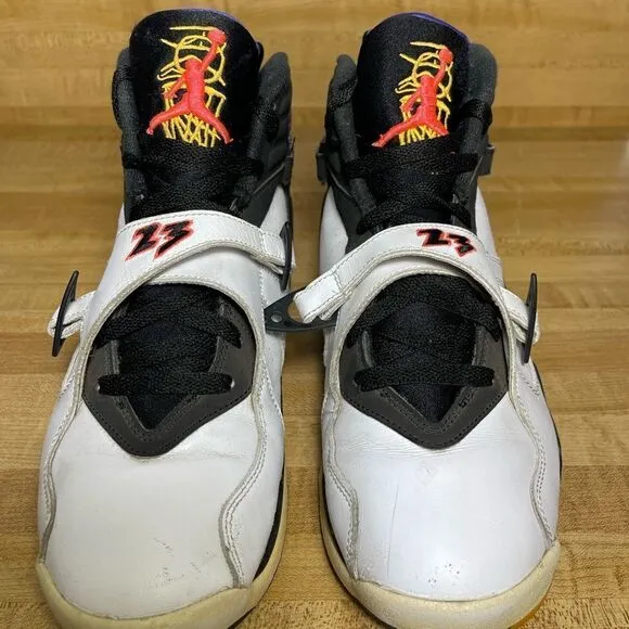 Nike Air Jordan 8 Three Peat Size 8 305381-142 OG VIII Aqua Playoff Shoes Sneaks