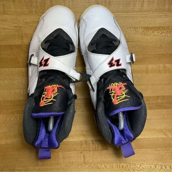 Nike Air Jordan 8 Three Peat Size 8 305381-142 OG VIII Aqua Playoff Shoes Sneaks