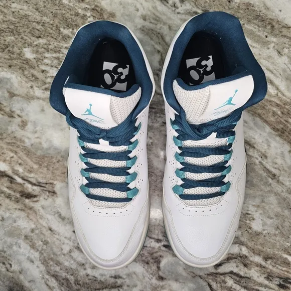 NIKE AIR JORDAN FLIGHT - ORIGIN 2 - AQUA WHITE TEAL 705155-127 - Size 12