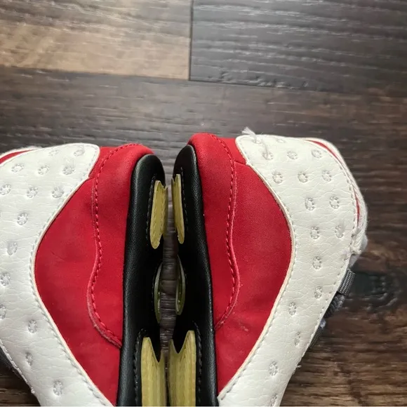 Nike air jordan retro 13 XIII 552664-126 grey toe sneakers crib booties shoes 3C