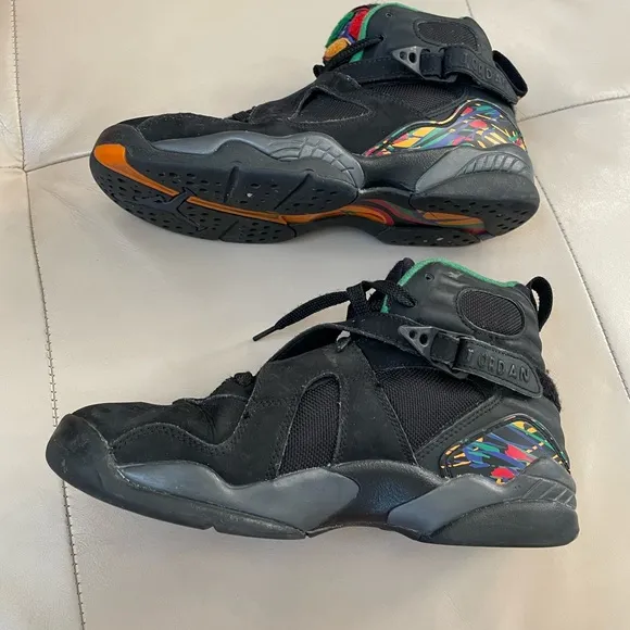 Nike Air Jordan Retro 8 Air Raid Shoes, Youth Size 5.5